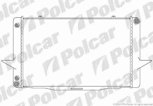 Polcar 908508-2 - Hladnjak, hladjenje motora www.molydon.hr