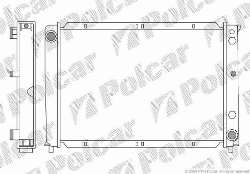 Polcar 903108-4 - Hladnjak, hladjenje motora www.molydon.hr