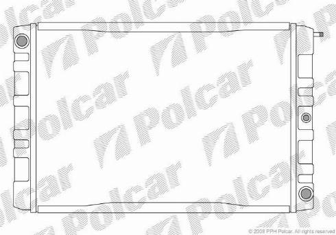 Polcar 903108-2 - Hladnjak, hladjenje motora www.molydon.hr