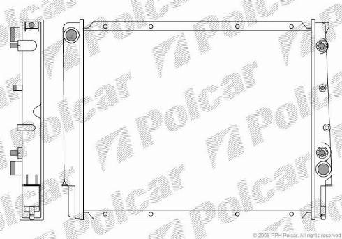 Polcar 903208-4 - Hladnjak, hladjenje motora www.molydon.hr