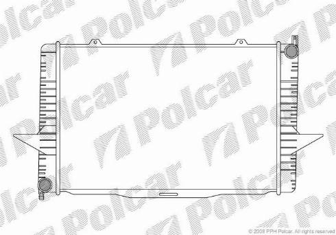 Polcar 907008-1 - Hladnjak, hladjenje motora www.molydon.hr