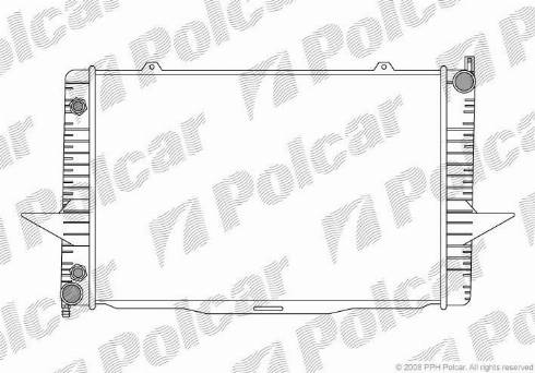 Polcar 907008-2 - Hladnjak, hladjenje motora www.molydon.hr