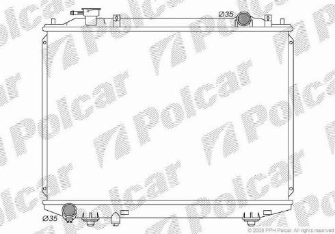 Polcar 4599081K - Hladnjak, hladjenje motora www.molydon.hr