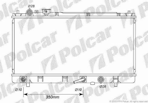 Polcar 454008-1 - Hladnjak, hladjenje motora www.molydon.hr