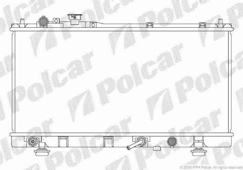 Polcar 450908-4 - Hladnjak, hladjenje motora www.molydon.hr