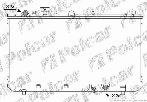 Polcar 4509083K - Hladnjak, hladjenje motora www.molydon.hr