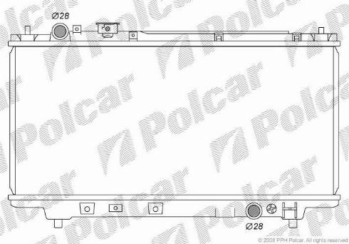 Polcar 450708-1 - Hladnjak, hladjenje motora www.molydon.hr