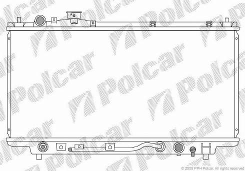 Polcar 4507083K - Hladnjak, hladjenje motora www.molydon.hr