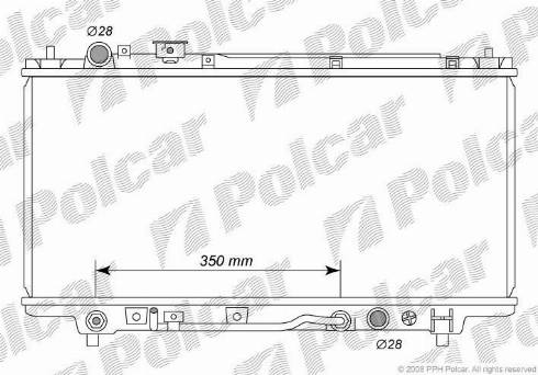 Polcar 450708-3 - Hladnjak, hladjenje motora www.molydon.hr