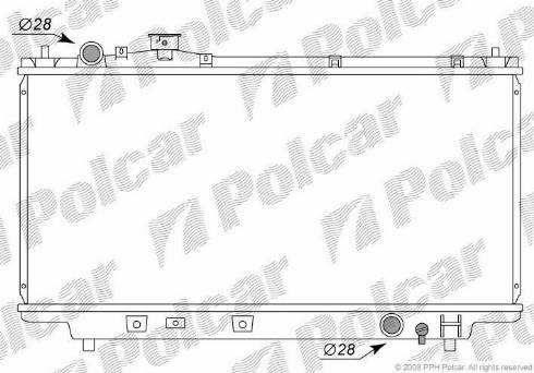 Polcar 450708-2 - Hladnjak, hladjenje motora www.molydon.hr