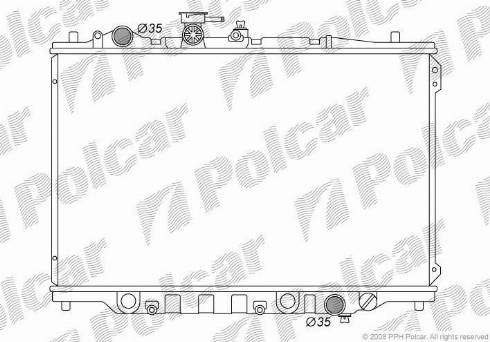 Polcar 451508-1 - Hladnjak, hladjenje motora www.molydon.hr