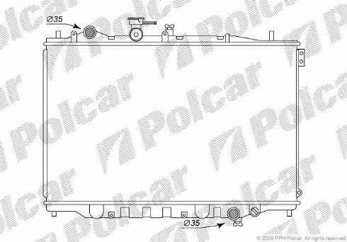 Polcar 451508-3 - Hladnjak, hladjenje motora www.molydon.hr