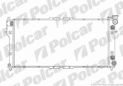 Polcar 451608-2 - Hladnjak, hladjenje motora www.molydon.hr