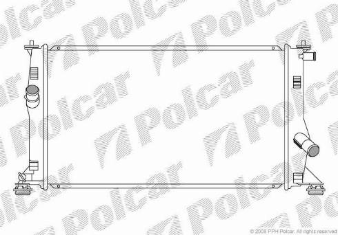 Polcar 4526083K - Hladnjak, hladjenje motora www.molydon.hr