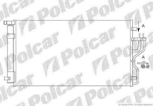 Polcar 4048K81X - Kondenzator, klima-Uređaj www.molydon.hr