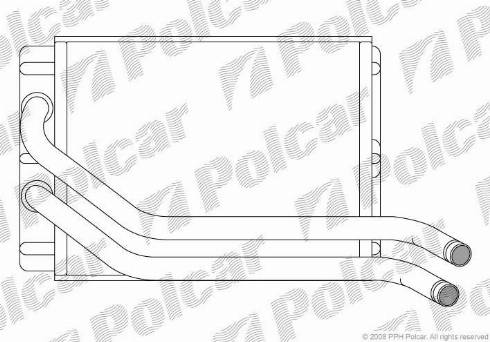 Polcar 4050N82X - Izmjenjivač topline, grijanje unutrasnjeg prostora www.molydon.hr