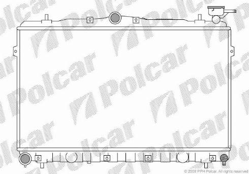 Polcar 4011081X - Hladnjak, hladjenje motora www.molydon.hr