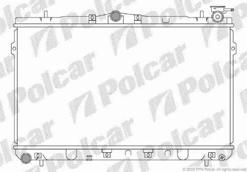 Polcar 401108-1 - Hladnjak, hladjenje motora www.molydon.hr