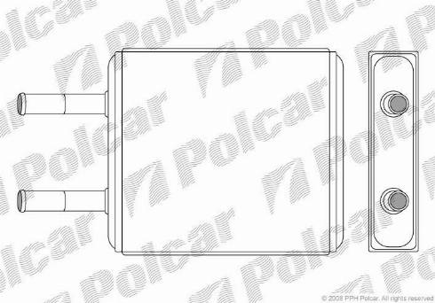 Polcar 4011N8-1 - Izmjenjivač topline, grijanje unutrasnjeg prostora www.molydon.hr