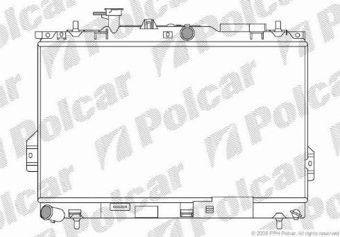 Polcar 403508-X - Hladnjak, hladjenje motora www.molydon.hr