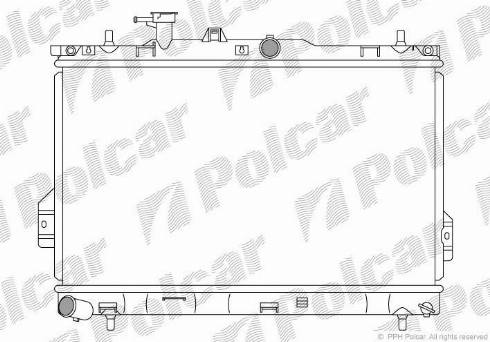 Polcar 403508 - Hladnjak, hladjenje motora www.molydon.hr