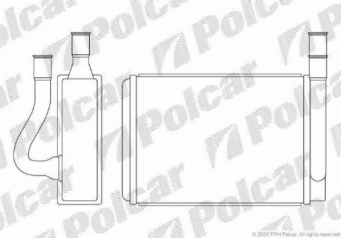 Polcar 4021N8-1 - Izmjenjivač topline, grijanje unutrasnjeg prostora www.molydon.hr