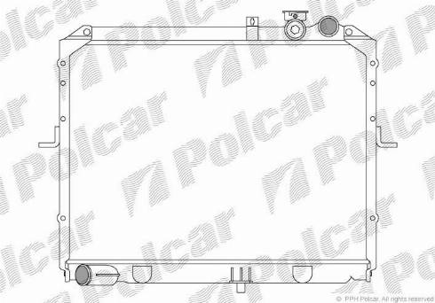 Polcar 416008-A - Hladnjak, hladjenje motora www.molydon.hr