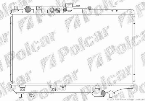 Polcar 411008-1 - Hladnjak, hladjenje motora www.molydon.hr