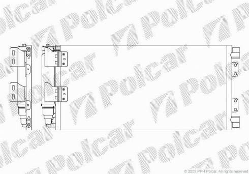 Polcar 4310K82X - Kondenzator, klima-Uređaj www.molydon.hr