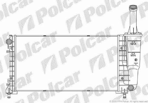 Polcar 4202088X - Hladnjak, hladjenje motora www.molydon.hr