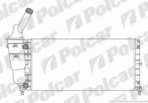 Polcar 4202082X - Hladnjak, hladjenje motora www.molydon.hr