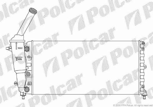 Polcar 420208-2 - Hladnjak, hladjenje motora www.molydon.hr