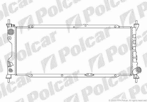 Polcar 5555083X - Hladnjak, hladjenje motora www.molydon.hr