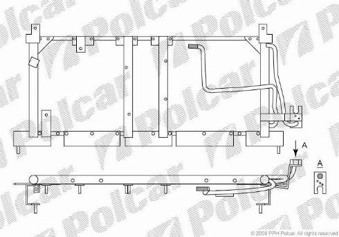 Polcar 5555K81X - Kondenzator, klima-Uređaj www.molydon.hr