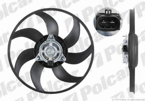 Polcar 555823U4 - Ventilator, hladjenje motora www.molydon.hr