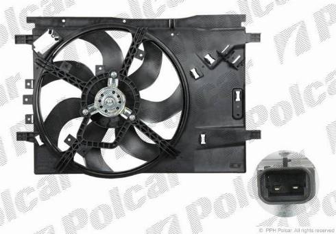 Polcar 555823W3 - Ventilator, hladjenje motora www.molydon.hr