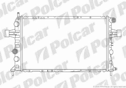 Polcar 556008-2 - Hladnjak, hladjenje motora www.molydon.hr