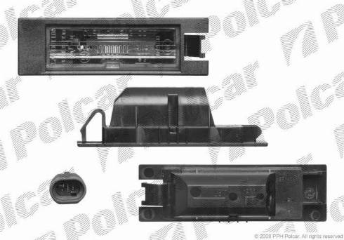 Polcar 5509959X - svjetlo za registarsku tablicu www.molydon.hr