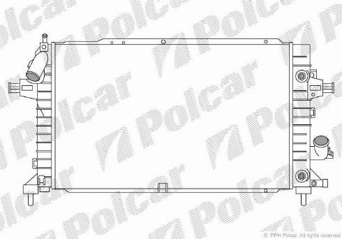 Polcar 5509089X - Hladnjak, hladjenje motora www.molydon.hr