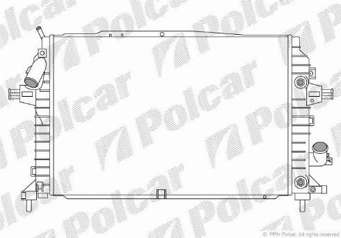 Polcar 5509088X - Hladnjak, hladjenje motora www.molydon.hr