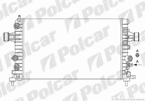 Polcar 5509087X - Hladnjak, hladjenje motora www.molydon.hr