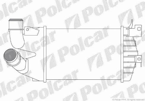 Polcar 5509J8-3 - Intercooler, hladnjak www.molydon.hr