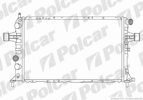 Polcar 5508084X - Hladnjak, hladjenje motora www.molydon.hr