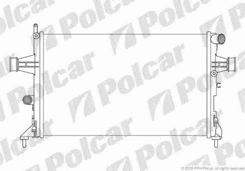 Polcar 5508086X - Hladnjak, hladjenje motora www.molydon.hr