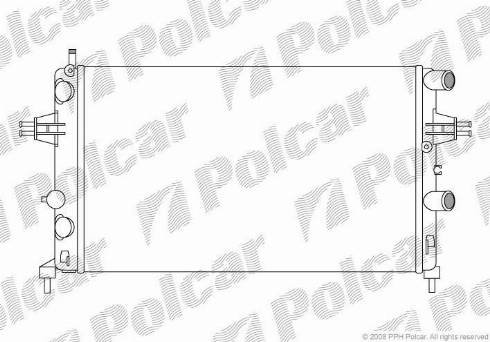 Polcar 5508081X - Hladnjak, hladjenje motora www.molydon.hr