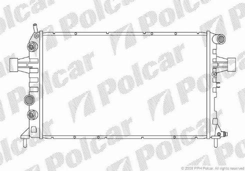 Polcar 5508083X - Hladnjak, hladjenje motora www.molydon.hr