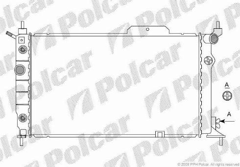 Polcar 5507087X - Hladnjak, hladjenje motora www.molydon.hr