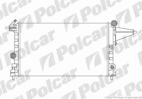 Polcar 551408-4 - Hladnjak, hladjenje motora www.molydon.hr