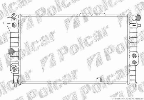 Polcar 5514087X - Hladnjak, hladjenje motora www.molydon.hr