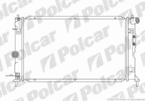 Polcar 551608-4 - Hladnjak, hladjenje motora www.molydon.hr